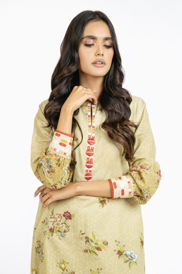 Alkaram FW-43.1-22-Ochre Winter Collection 2022 Online Shopping